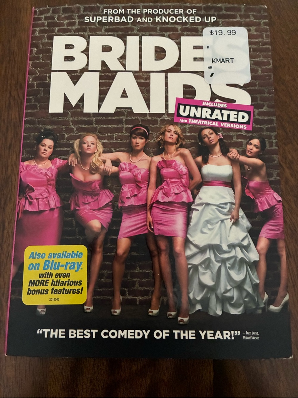Universal Bridesmaids DVD Cover – Pink, White